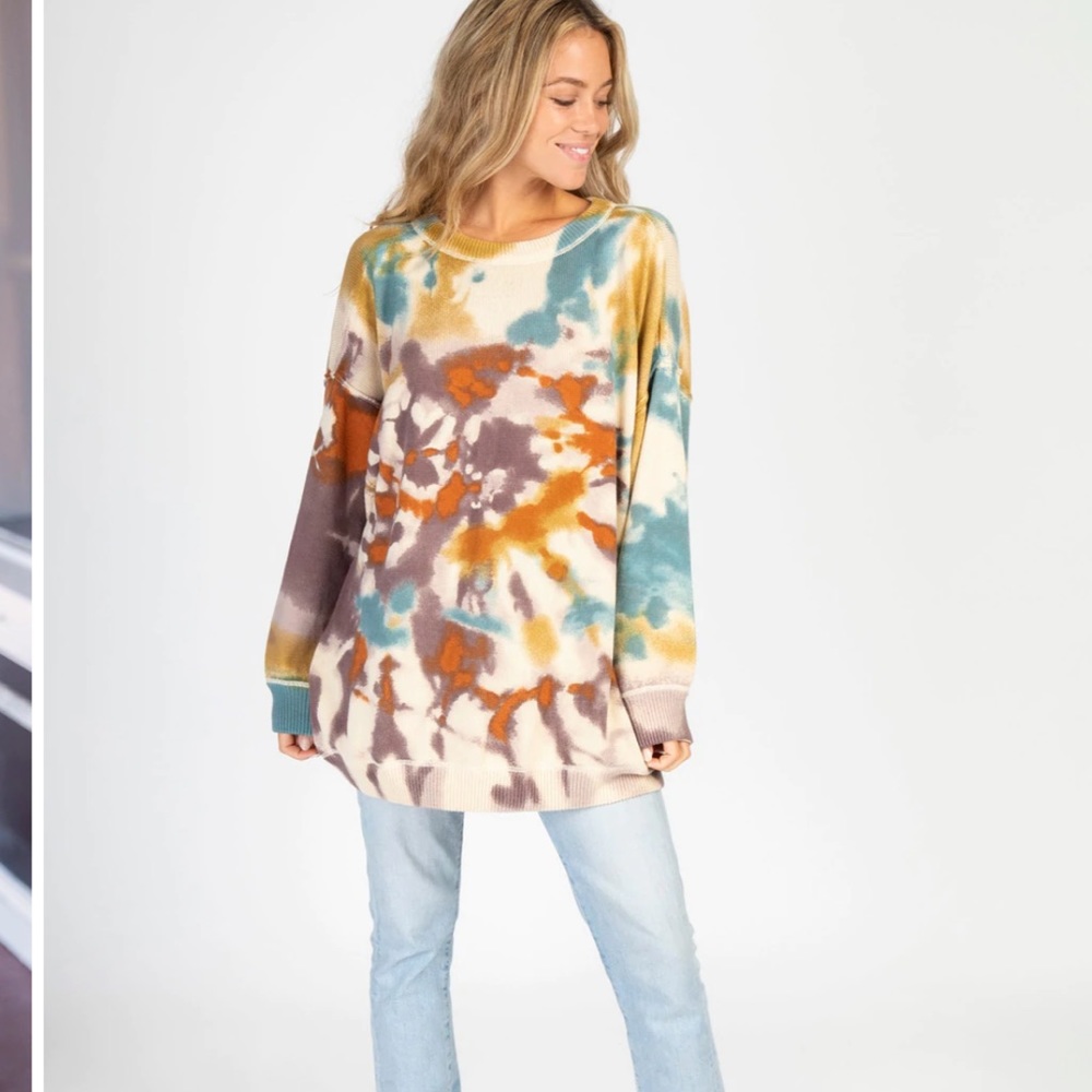 Oversized Natural life Sweater